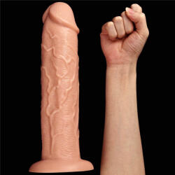 Lovetoy 11 vibrációs dildó - Lovetoy Realistic Long (Flesh)