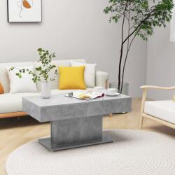 vidaXL Măsuță de cafea, gri beton, 96x50x45 cm, PAL (806835) - comfy