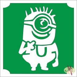 5x5 cm-es Csillám tetoválás sablon - Mignon 308 - mkkreativ