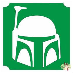  5x5 cm-es Csillám tetoválás sablon - Star Wars 35 - mkkreativ