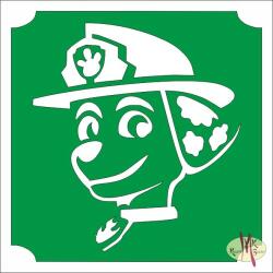 Body Deco 5x5 cm-es Csillám tetoválás sablon - Mancs őrjárat, Marshall 217