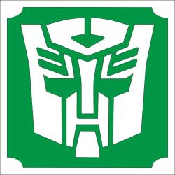 KiviArt Csillámtetoválás sablon - Transformers Optimus 124