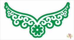 Body Deco Ékszer festő sablon - Nyaklánc virág medállal 3