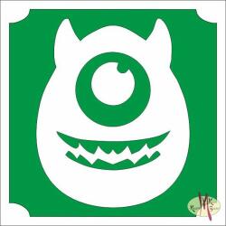 KiviArt 5x5 cm-es Csillámtetoválás sablon - Targonca. 218