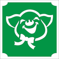 Mk Body Deco Csillámtetoválás sablon 5x5 cm -Újévi malac 475