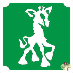 Body Deco Mk Body Deco Csillámtetoválás sablon - Zsiráf 117