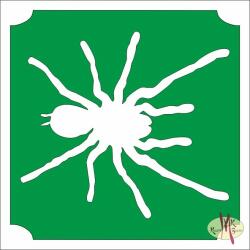 Body Deco 5x5 cm-es Csillámtetoválás sablon - Madárpók 139