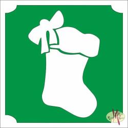  5x5 cm-es Csillámtetoválás sablon - Csizma 138 - mkkreativ