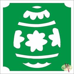  5x5 cm-es Csillámtetoválás sablon - Húsvéti tojás 446 - mkkreativ