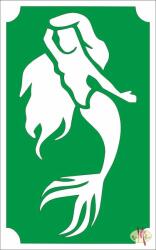  8x5 cm-es Csillámtetoválás sablon - Hablány 96 - mkkreativ