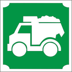 KiviArt 5x5 cm-es Csillámtetoválás sablon - Dömper 137