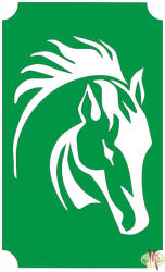  Mk Body Deco Csillámtetoválás sablon 8x5 cm-es - Ló 131 - mkkreativ