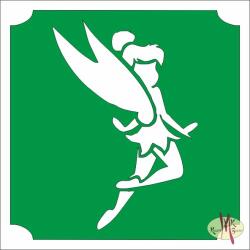 Body Deco 5x5 cm-es Csillám tetoválás sablon - Tündér 365