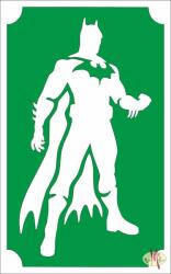  8x5 cm-es Csillámtetoválás sablon - Batman 52 - mkkreativ