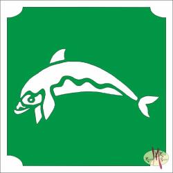 Body Deco 5x5 cm-es Csillám tetoválás sablon - Tengeri csillag 360