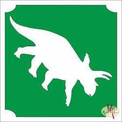 Body Deco 5x5 cm-es Csillámtetoválás sablon - Dino 121 - mkkreativ