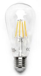 Aigostar B. V. LED Izzó ST64 E27/8W/230V 2700K - Aigostar 102900QLO (AI0135)