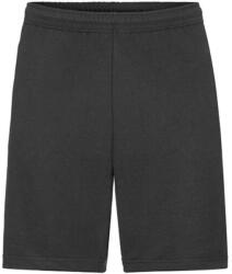 Fruit of the Loom Uniszex Tréningnadrág Rövid Fruit of the Loom Lightweight Shorts - L, Fekete