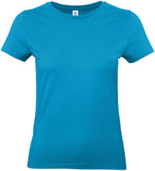 B and C Női rövid ujjú póló B&C #E190 /women T-Shirt -S, Atoll kék