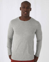 B&C Collection Férfi hosszú ujjú organikus póló B and C Organic Inspire LSL T /men T-shirt L, Sötétkék (navy)