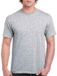 Gildan Uniszex póló Rövid ujjú Gildan Ultra Cotton Adult T-Shirt - 4XL, Sportszürke