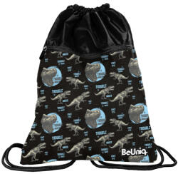 PASO BeUniq Dinoszauruszos zsinóros hátizsák, tornazsák (BU22DO-713)