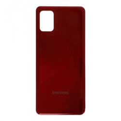 Samsung A315 Galaxy A31 akkufedél (hátlap) ragasztóval, piros (gyári)