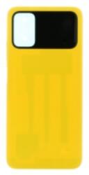 Xiaomi Poco M3 akkufedél (hátlap), sárga (gyári)