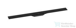 Hansgrohe RAINDRAIN FLEX zuhanyfolyóka színkészlet 1000 mm, méretre vágható, fali illesztéshez, matt fekete 56053670 (56053670)
