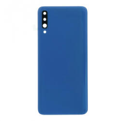 Samsung A705 Galaxy A70 akkufedél (hátlap) kamera lencsével és ragasztóval, kék (gyári)