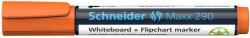 Schneider Marker SCHNEIDER Maxx 290, pentru tabla de scris+flipchart, varf rotund 2-3mm - orange (S-129106)