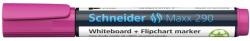 Schneider Marker SCHNEIDER Maxx 290, pentru tabla de scris+flipchart, varf rotund 2-3mm - magenta (S-129120) - birotica-asp