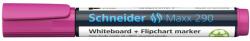 Schneider Marker SCHNEIDER Maxx 290, pentru tabla de scris+flipchart, varf rotund 2-3mm - magenta (S-129120)
