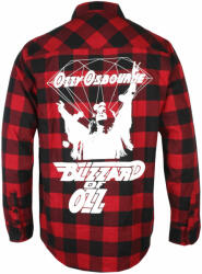 DIAMOND мъжка риза DIAMOND х OZZY OSBOURNE - Dark Idol - Червен - B21DMTA202 ЧЕРВЕН