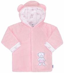 NEW BABY Téli baba kabátka New Baby Nice Bear rózsaszín - babyboxstore - 12 050 Ft