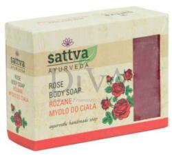 SATTVA Săpun cu glicerină și trandafir Sattva Ayurveda 125-g