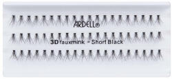 Ardell Gene false individuale fără noduri Ardell 3D FauxMink Individuals Short Black