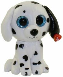 Mini Boos clip műanyag figura Fetch - fehér kutya 8, 5 cm-es TY25069