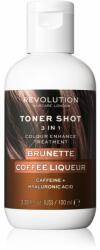 Revolution Beauty Toner Shot Brunette Coffee Liquer masca tonifianta si hranitoare 3 in 1 culoare Brunette Coffee Liquer 100 ml