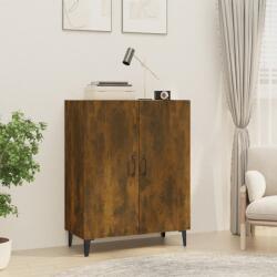 vidaXL Servantă, stejar fumuriu, 70x34x90 cm, lemn prelucrat (817330) Comoda