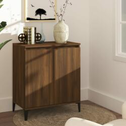 vidaXL Servantă, stejar maro, 60x35x70 cm, lemn prelucrat (815161) Comoda