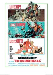 Pyramid Tablou Art Print Pyramid Movies: James Bond - Thunderball Look Out (LFP10245P)