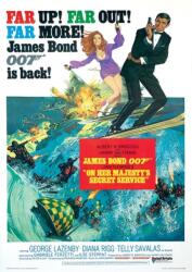 Pyramid Tablou Art Print Pyramid Movies: James Bond - Her Majestys Service One-Sheet (LFP10274P)