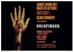 Pyramid Tablou Art Print Pyramid Movies: James Bond - Goldfinger One-Sheet (LFP10243P)