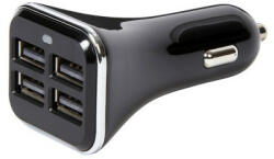 RING Szivargyújtós USB töltő - 4xUSB - 6, 8A