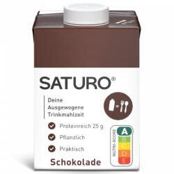 SATURO Meal Replacement Drink 6 x 500 ml ciocolată