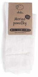 Vlnka 2 pár nyári Merino zokni fehér zokniméret 43-46