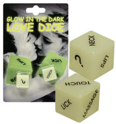 ORION Love Dice Glow in the Dark - Világító Erotikus Kocka