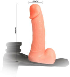 Joy Ultra Cyberskin Strap-on Penis Flash