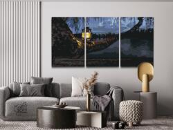  Festés számok szerint - Esti séta (3 db-os készlet) Méret: 40x60cm (3db), Keretezés: Keret nélkül (csak a vászon)